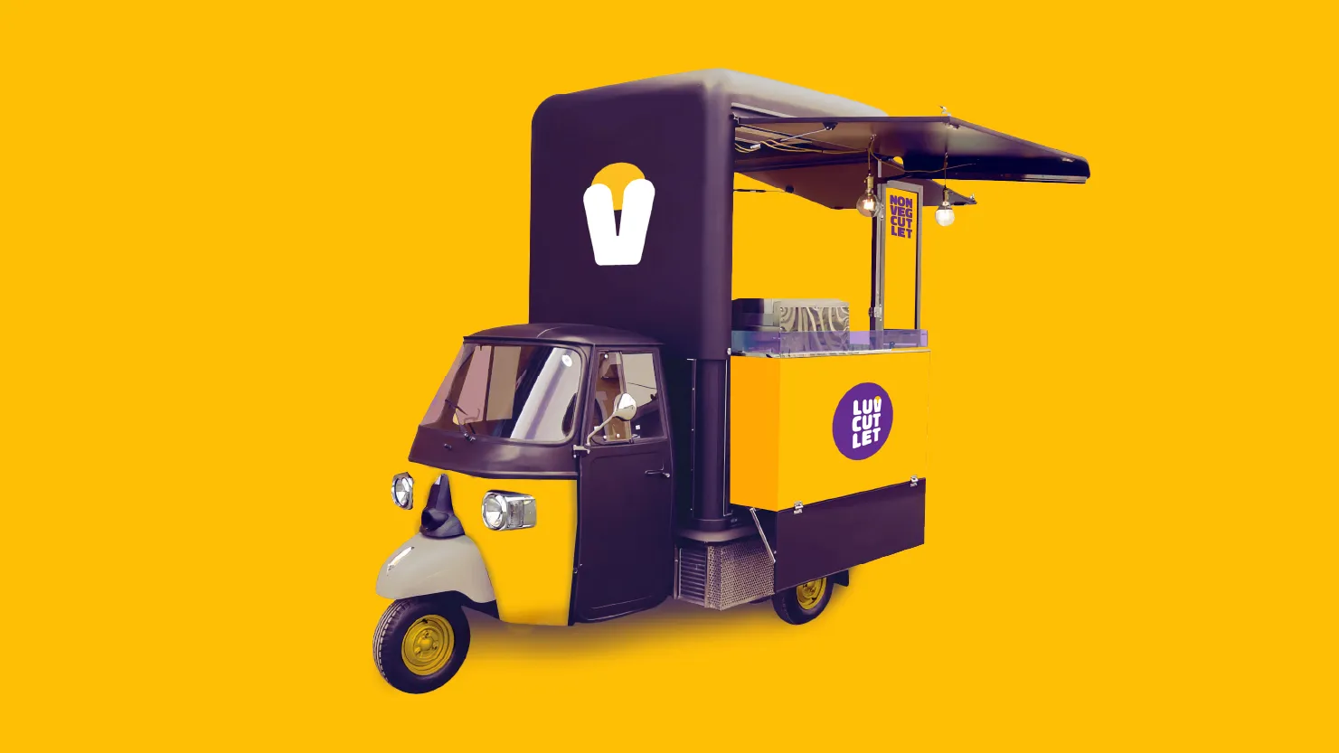 LUV CUT LET food truck